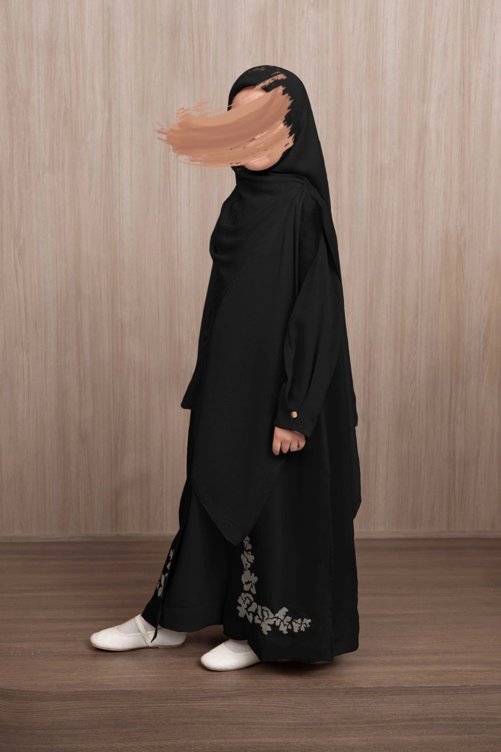 GAUN ANAK BERLAPIS RENJANA BAYANG